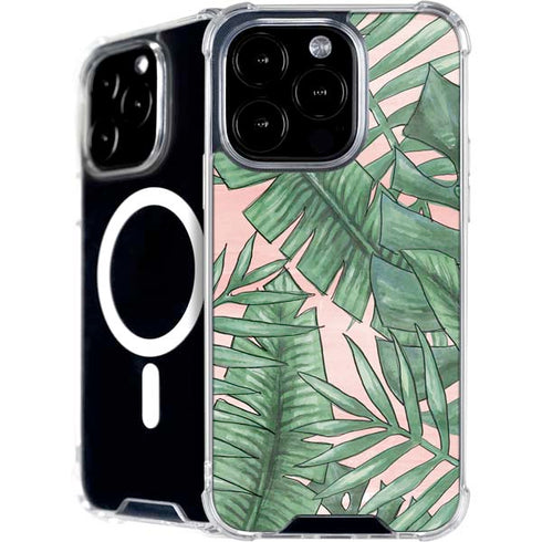Spring Palm Leaves iPhone 16 Pro MagSafe Case